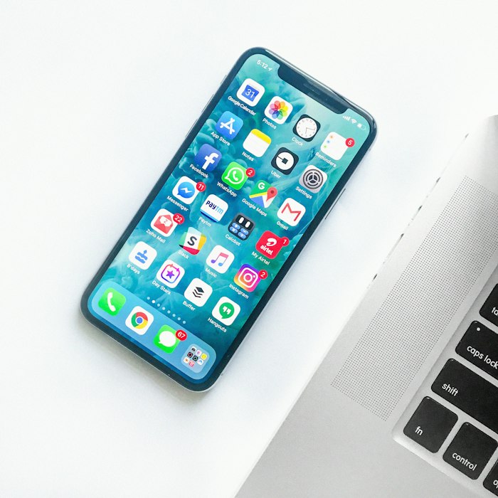 Smartphone with a bright display